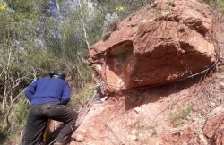 Descente de bloc en sécurité